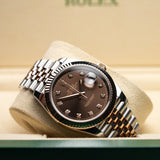 Rolex | Datejust 41 | 126331 | Chocolate Diamond | Steel and Rose Gold | 2023