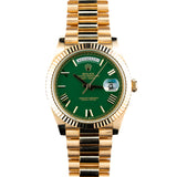 Rolex | Day-Date 40 | 228238 | Yellow Gold | Green Dial | 2022