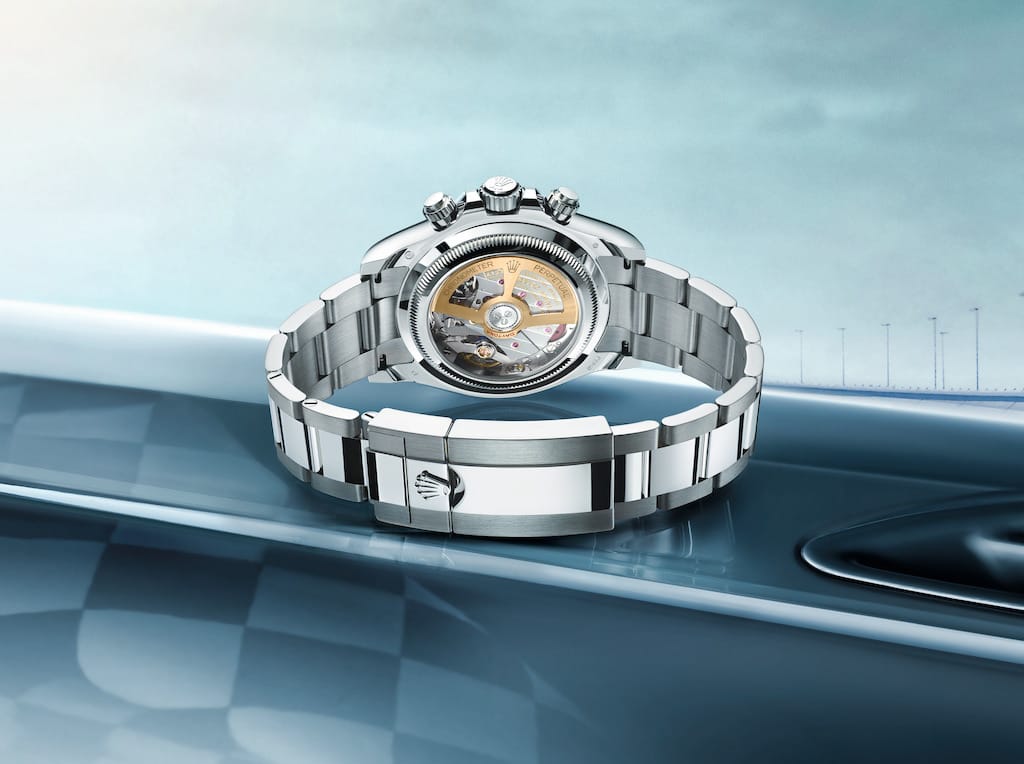 Unveiling Elegance: The Platinum Rolex Daytona 2023 with Open Case Back