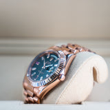 Rolex | Day-Date II | Rose Gold |Ruby | 218235 | 2013