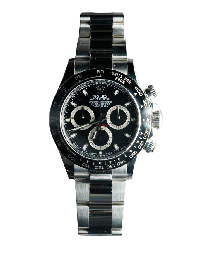 Rolex | Daytona | 116500LN | Black Dial | Steel | 2018