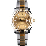 Rolex | Datejust 41 | Steel & Yellow gold | Champagne dial | 126333 | 2023