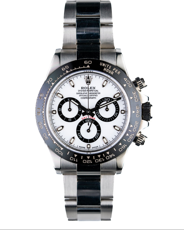 Rolex | Daytona | 116500LN | White Dial | Panda | Steel | 2020