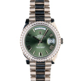 Rolex | Day-Date 40 | White Gold | Olive  | 228239RBR | 2023