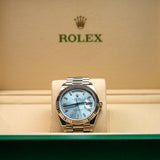 Rolex | Day-Date 40 | Platinum | Ice Blue | 228236 | 2023