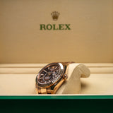 Rolex | Sky-Dweller | 326235 | Chocolate Dial | Rose Gold | 2023