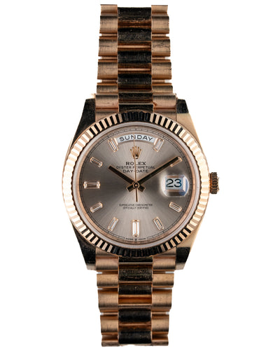 Rolex | Day-Date 40 | Rose Gold | Sundust | 228235 | 2023
