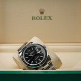 Rolex | Datejust 41 | Steel  | Black dial | 126300 | 2023