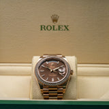 Rolex | Day-Date 40 | Rose Gold | Chocolate | 228345RBR| 2023