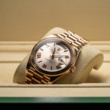 Rolex | Day-Date 40 | Rose Gold | Sundust Roman | 228235 | 2022