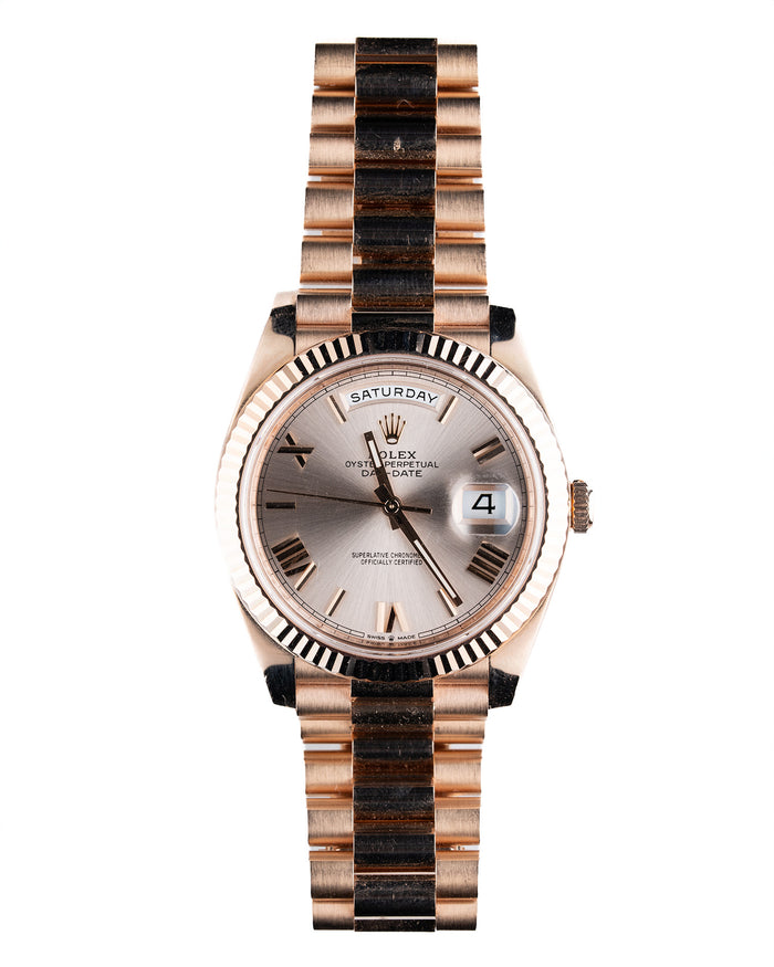 Rolex | Day-Date 40 | Rose Gold | Sundust Roman | 228235 | 2022