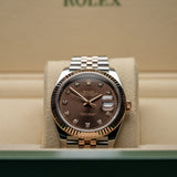 Rolex | Datejust 41 | 126331 | Chocolate Diamond | Steel and Rose Gold | 2023
