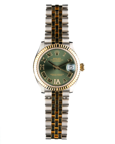 Rolex | Datejust 31 | 178273 | Olive | Steel and Gold | 2023