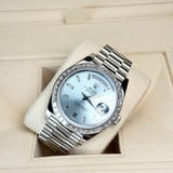 Rolex | Day-Date 40 | Platinum | Ice Blue | 228396TBR | 2019