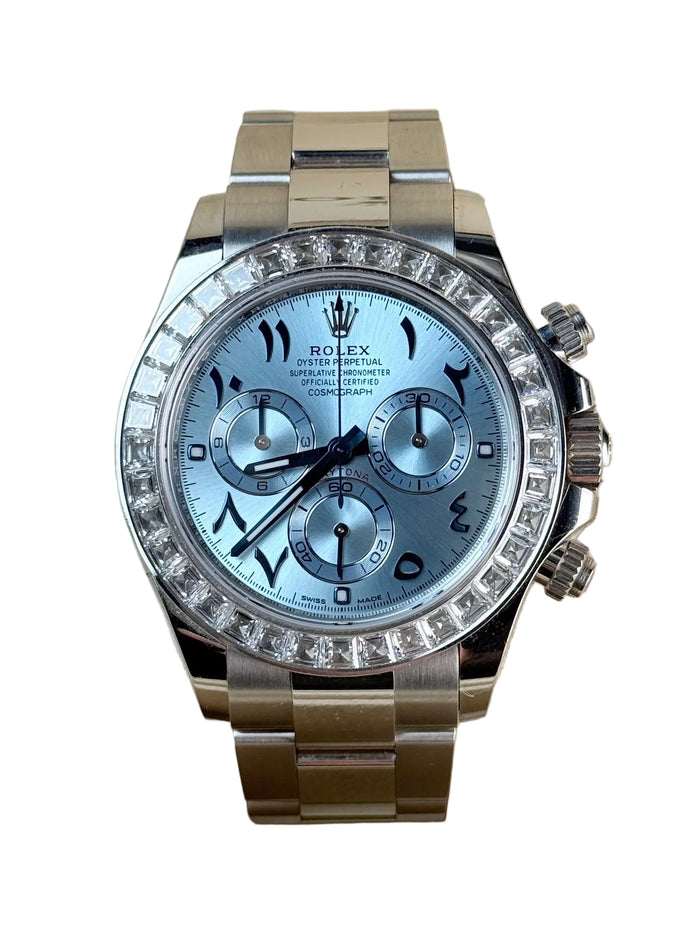 Rolex | Daytona | 116576TBR | Ice Blue Arabic | Platinum