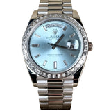 Rolex | Day-Date 40 | Platinum | Ice Blue | 228396TBR | 2019