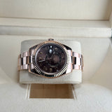 Rolex | Sky-Dweller | 326935 | Choco Arabic Dial | Rose Gold | 2017