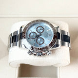 Rolex | Daytona | 126506 | Ice Blue Baguette Dial | Platinum | 2024