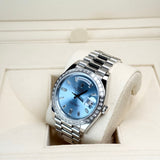 Rolex | Day-Date 40 | Platinum | Ice Blue | 228396TBR | 2019