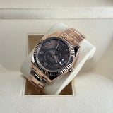 Rolex | Sky-Dweller | 326935 | Choco Arabic Dial | Rose Gold | 2017