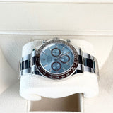 Rolex | Daytona | 126506 | Ice Blue Baguette Dial | Platinum | 2024