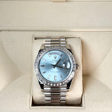 Rolex | Day-Date 40 | Platinum | Ice Blue | 228396TBR | 2019