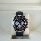 Rolex | Oysterflex Daytona | 126515LN | Black | Rose Gold | 2024